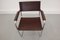 Bauhaus Leather Model MG5 Cantilever Chairs by Centro Studi for Matteo Grassi, 1970, Set of 4 10