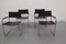 Bauhaus Leather Model MG5 Cantilever Chairs by Centro Studi for Matteo Grassi, 1970, Set of 4, Image 6