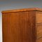 Antique English Oak Gentleman's Chest of Drawers, 1800s 9