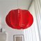 Mid-Century Danish Red Acrylic Modular Ceiling Lampshade, 1960s 9