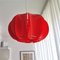 Mid-Century Danish Red Acrylic Modular Ceiling Lampshade, 1960s, Image 9