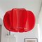 Mid-Century Danish Red Acrylic Modular Ceiling Lampshade, 1960s 8