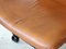 Tan Leather Desk Chair, 1970s, Image 7