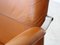 Tan Leather Desk Chair, 1970s, Image 5