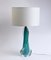 Murano Glass Table Lamp by Flavio Poli for Seguso 6