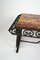Art Deco Wrought Iron Coffee Table with Marble Top, 1940s 7