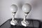 Nude Woman Ball Lamps by Onices Eth, 1980s, Set of 2 7