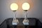 Nude Woman Ball Lamps by Onices Eth, 1980s, Set of 2 5