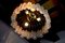 Italian Murano Crystal Flower Chandelier from Mazzega, 1970s 6