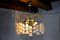 Italian Murano Crystal Flower Chandelier from Mazzega, 1970s, Image 2