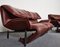 Veranda Leather Sofa Set by Vico Magistretti for Cassina, 1980s, Set of 2 10