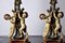 Vintage Cherub Lampen, Frankreich, 1970, 2er Set 3