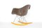 Mecedora RAR Mid-Century con base de Vitra de Charles & Ray Eames para Herman Miller, Imagen 6