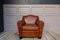 Art Deco Leather Club Chair 1