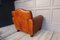 Art Deco Leather Club Chair 6