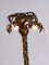 Gilt Metal Palm Tree Floor Lamp by Hans Kögl, 1970s 10