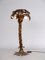 Gilt Metal Palm Tree Floor Lamp by Hans Kögl, 1970s, Image 2