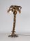 Gilt Metal Palm Tree Floor Lamp by Hans Kögl, 1970s, Image 3