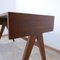 Mid-Century Teak Student Compass Desk by Pierre Jeanneret 6