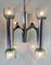 Französische Wandlampe im Art Deco Stil, 1950er 10