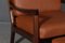 Mahogany and Leather Lounge Chair with Ottoman by Ole Wanscher for Cado, Set of 2 3