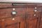 Large Dutch Industrial Pine Apothecary Cabinet, Early-20th Century 11