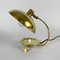 Art Deco Brass Table Lamp, 1930s 4