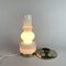 Mid-Century Opal Glass & Brass Plated Table Lamp, 1960s, Image 10