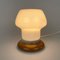 Vintage Glass and Ceramic Table Lamp by Ivan Jakeš, 1960s, Image 2
