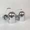 Mid-Century Chrome Wall Lamps by Stanislav Indra, 1970s, Set of 2 3
