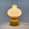 Lampe de Bureau Mid-Century en Verre et Céramique, 1960s 4