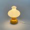 Mid-Century Glass and Ceramic Table Lamp, 1960s 5