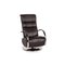 Z-Dream Star Armchair in Espresso Brown Leather with Relax Function by Ewald Schillig 1