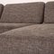 Gray Fabric Butterfly Corner Sofa by Ewald Schillig, Image 4