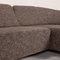 Gray Fabric Butterfly Corner Sofa by Ewald Schillig, Image 3