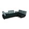 Green Fabric Corner Sofa from Zanotta 11