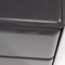 High Gloss Grey Bedside Table by Rougier 4