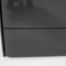 High Gloss Grey Bedside Table by Rougier 3