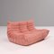 Pinke modulare Togo Sofas & Ecksitze von Michel Ducaroy für Ligne Roset, 3er Set 3