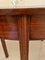 Antique George III Mahogany Demi-Lune Console Table 10