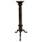 Antique Victorian Carved Mahogany Torchere 1