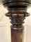 Antorcha victoriana antigua de caoba tallada, Imagen 8