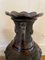 Antike japanische Vasen aus Bronze, 2er Set 11
