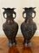 Vases Antiques en Bronze, Japon, Set de 2 6