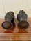 Vases Antiques en Bronze, Japon, Set de 2 2