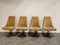 Mid-Century Fabric Swivel Chairs, 1960s, Set of 4 2