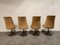 Mid-Century Fabric Swivel Chairs, 1960s, Set of 4 4