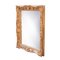 Neoclassical Empire Style Rectangular Mirror in Hand Carved Giltwood, Spain, 1970s 2