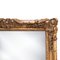 Neoclassical Empire Style Rectangular Mirror in Hand Carved Giltwood, 1970s 3