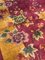 Handgefertigter chinesischer Teppich in Rosa & Gelb, 1920-1940 5